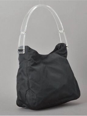 Prada Tessuto Plex Shoulder Bag Nylon Vintage 90s ($$$$$$$$)